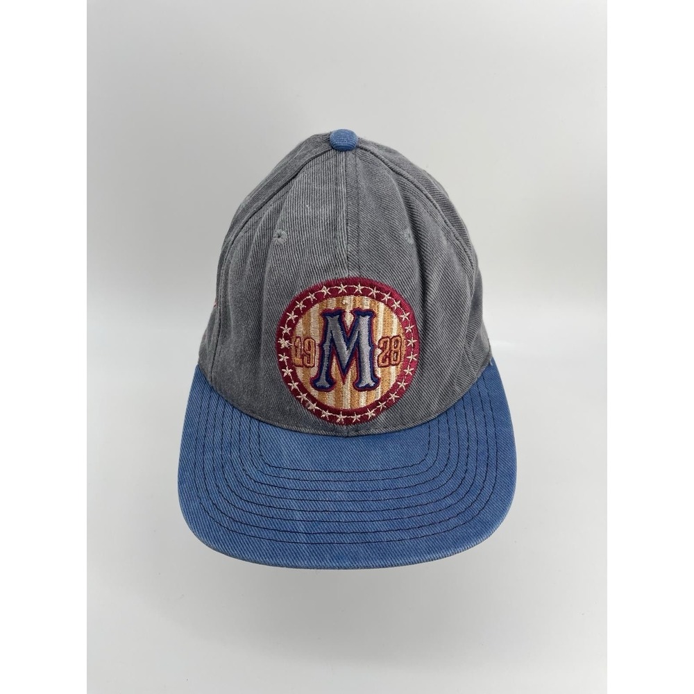 Unisex Mickey Mouse M 1928 Grey Blue OS Snapback Baseball Cap Hat USTEDES - Picture 6 of 7